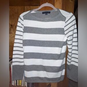 Tommy Hilfiger Striped Gray sweater